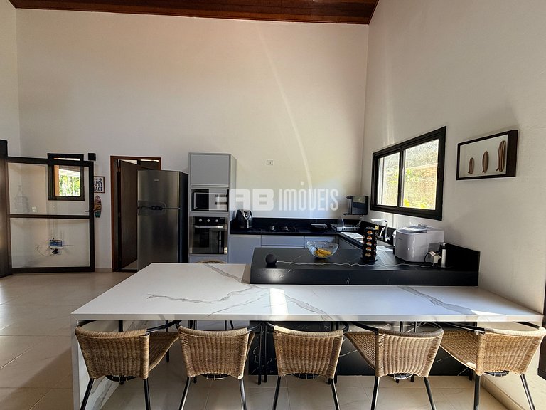 Casa de praia com piscina para até 6 pessoas em Itamambuca