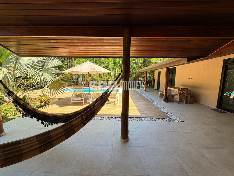 Casa de praia com piscina para até 6 pessoas em Itamambuca