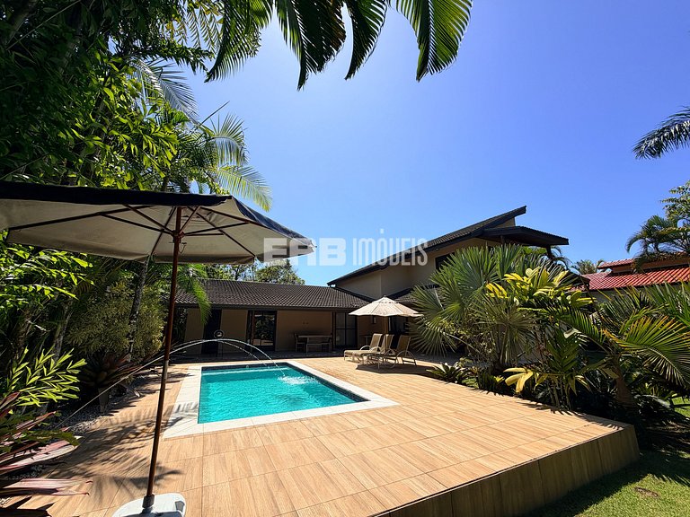 Casa de praia com piscina para até 6 pessoas em Itamambuca