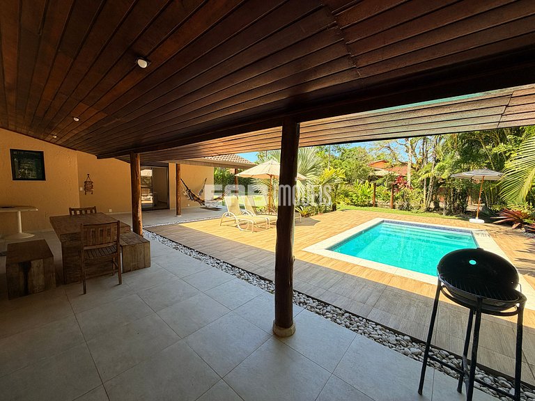 Casa de praia com piscina para até 6 pessoas em Itamambuca