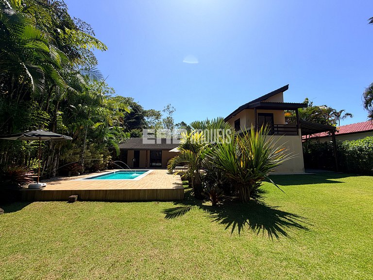 Casa de praia com piscina para até 6 pessoas em Itamambuca