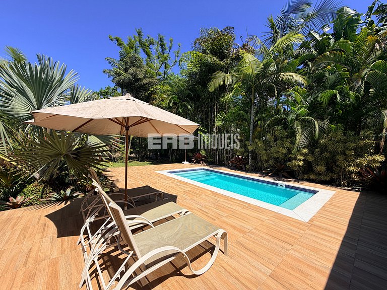 Casa de praia com piscina para até 6 pessoas em Itamambuca