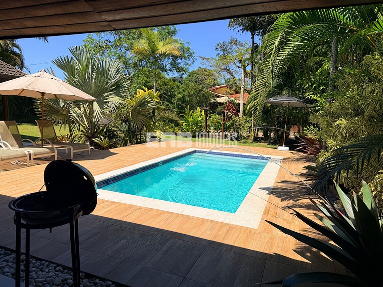 Casa de praia com piscina para até 6 pessoas em Itamambuca