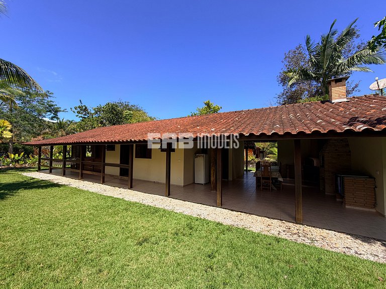 Casa a 160m do mar para até 10 pessoas em Itamambuca