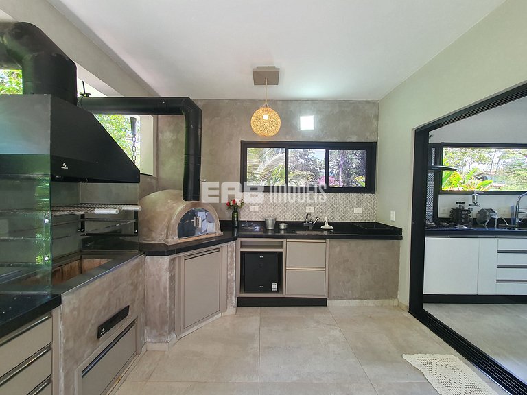 Casa para 7 pessoas a 60m do mar em Itamambuca