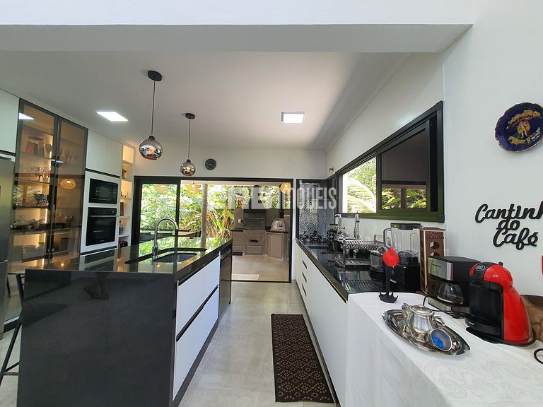 Casa para 7 pessoas a 60m do mar em Itamambuca