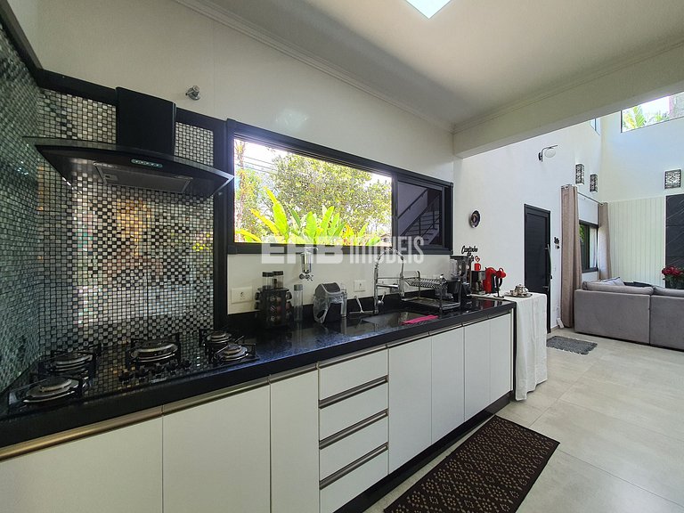 Casa para 7 pessoas a 60m do mar em Itamambuca