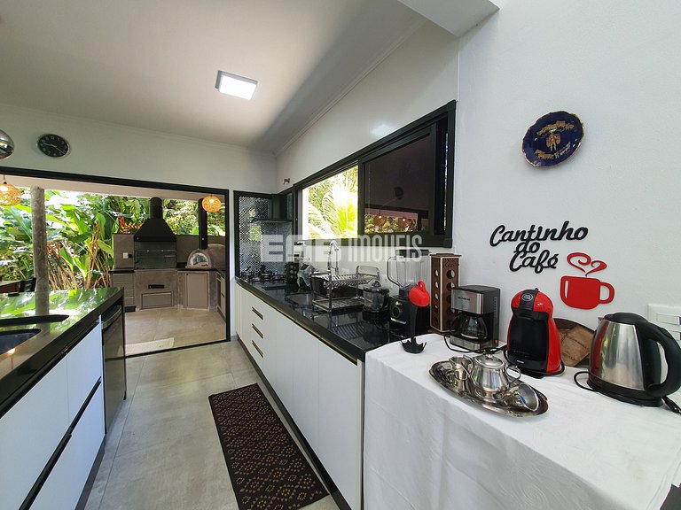 Casa para 7 pessoas a 60m do mar em Itamambuca