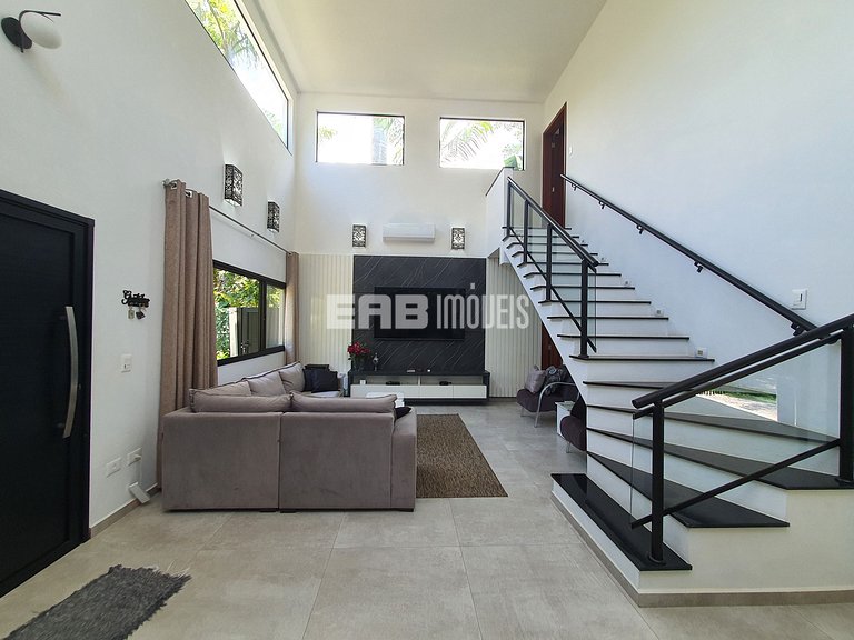 Casa para 7 pessoas a 60m do mar em Itamambuca