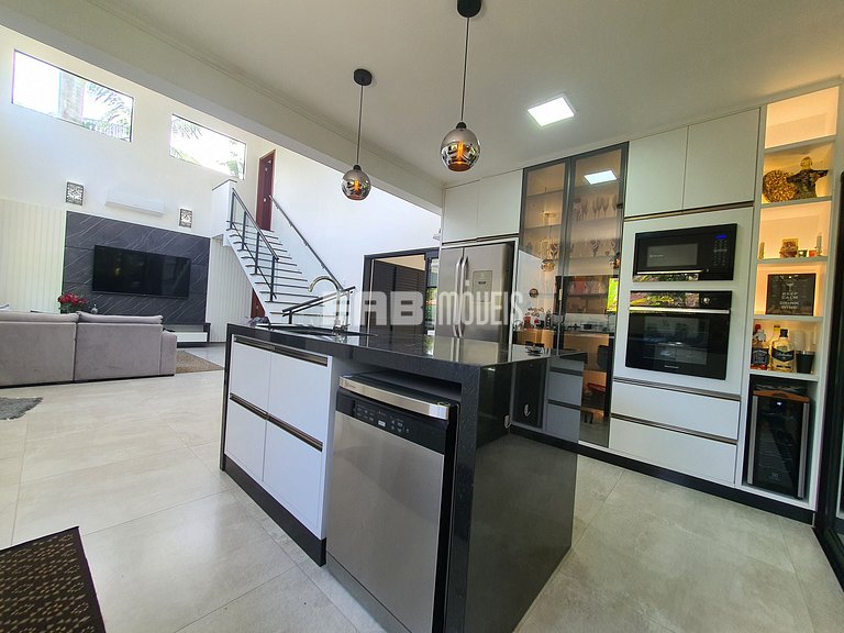 Casa para 7 pessoas a 60m do mar em Itamambuca