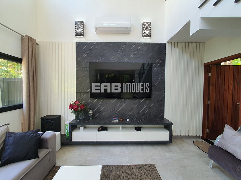 Casa para 7 pessoas a 60m do mar em Itamambuca