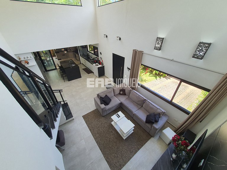 Casa para 7 pessoas a 60m do mar em Itamambuca