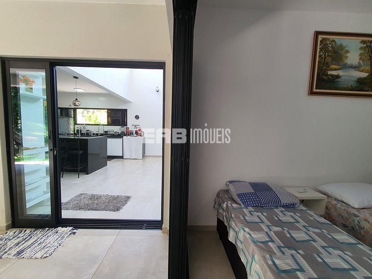 Casa para 7 pessoas a 60m do mar em Itamambuca