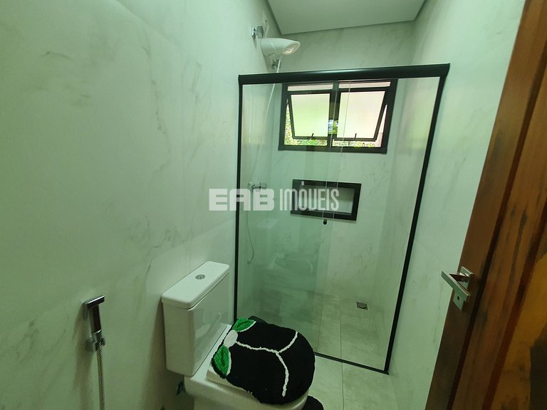 Casa para 7 pessoas a 60m do mar em Itamambuca