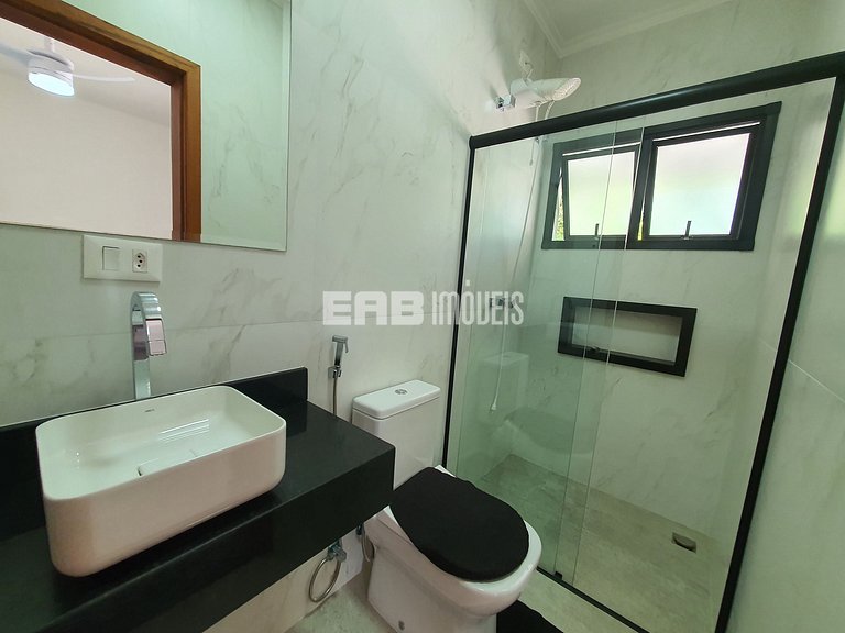 Casa para 7 pessoas a 60m do mar em Itamambuca