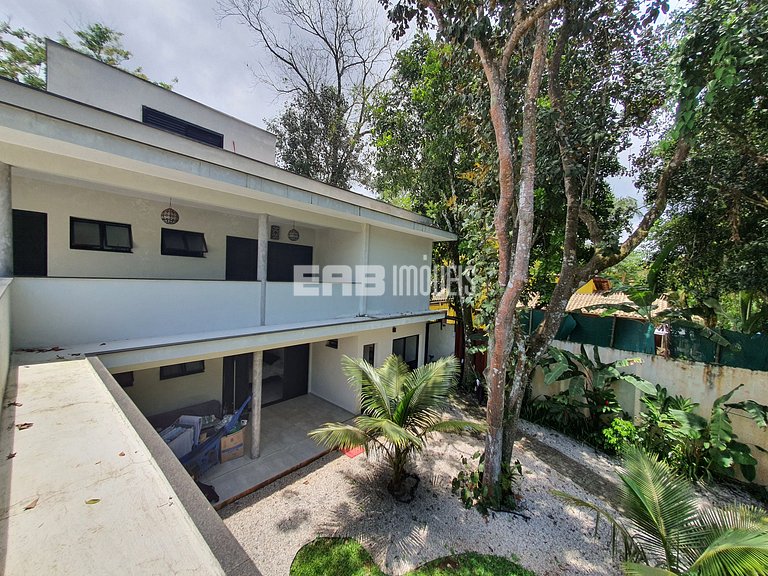 Casa para 7 pessoas a 60m do mar em Itamambuca