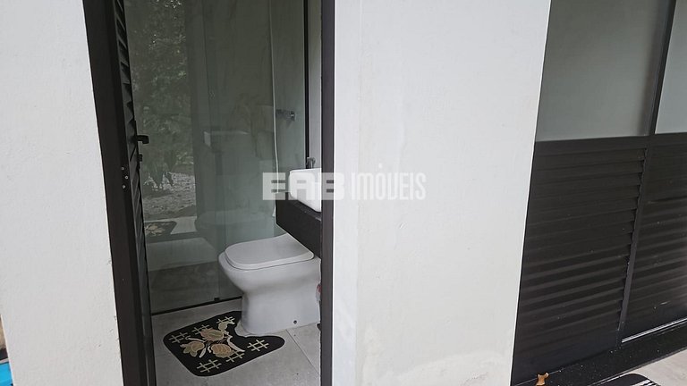 Casa para 7 pessoas a 60m do mar em Itamambuca