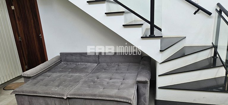 Casa para 7 pessoas a 60m do mar em Itamambuca