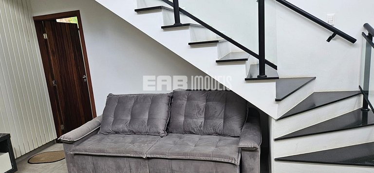 Casa para 7 pessoas a 60m do mar em Itamambuca