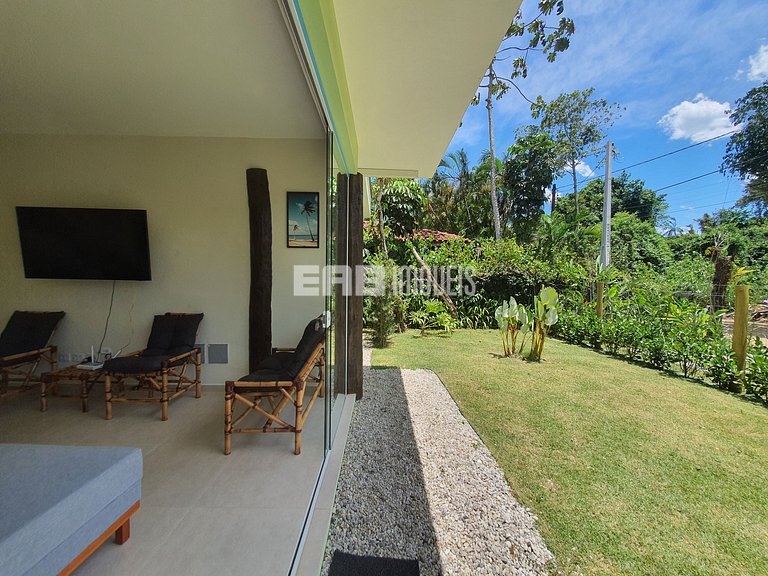 Casa espaçosa para locação de temporada em Itamambuca