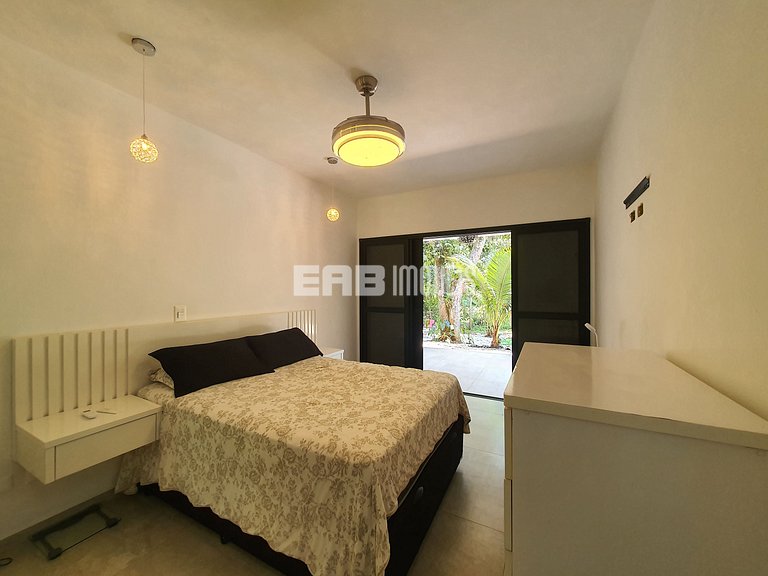 Casa para 7 pessoas a 60m do mar em Itamambuca