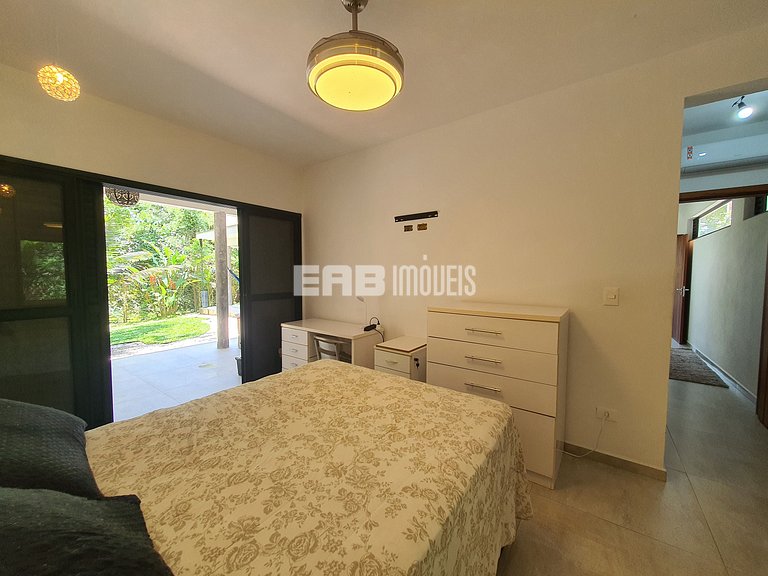 Casa para 7 pessoas a 60m do mar em Itamambuca