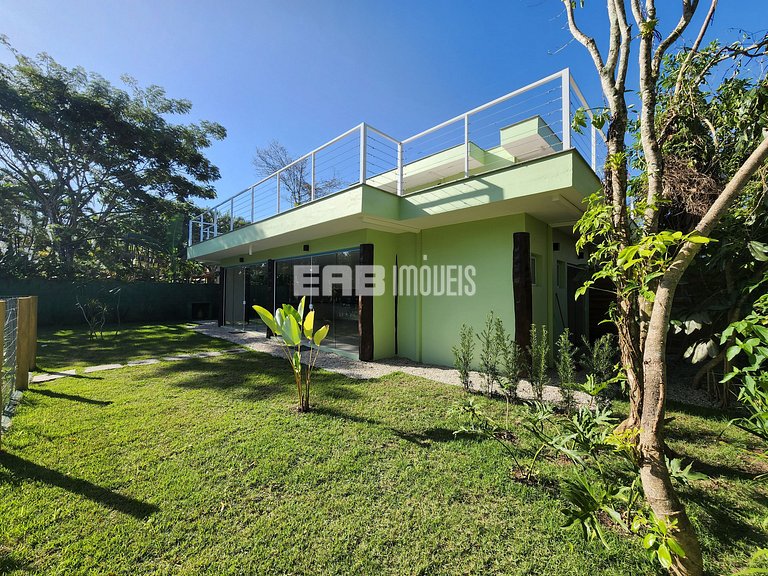 Casa espaçosa para locação de temporada em Itamambuca