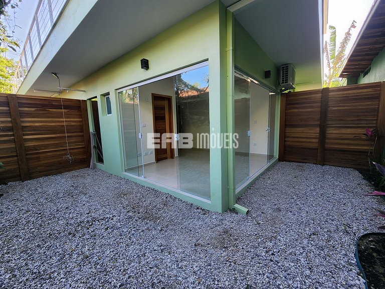 Casa espaçosa para locação de temporada em Itamambuca