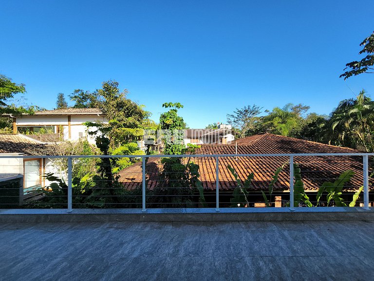 Casa espaçosa para locação de temporada em Itamambuca