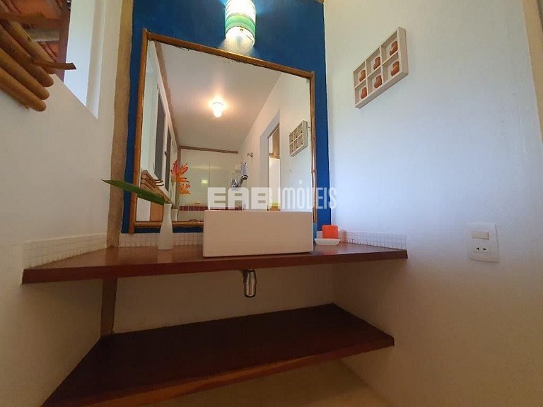 Piscina, 4 suítes, 90m do mar