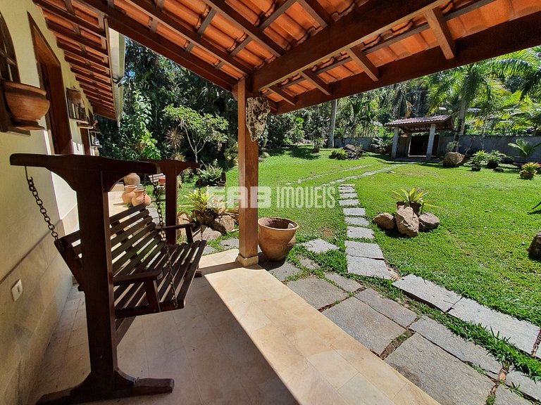 Casa de praia com vista e lazer