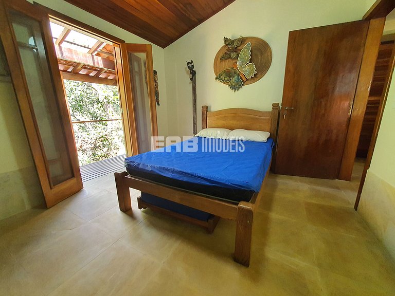 Casa de praia com vista e lazer