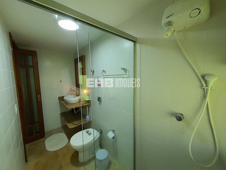 Casa de praia com vista e lazer