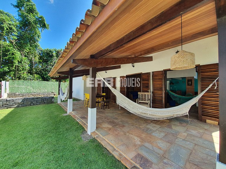 Casa para temporada em Itamambuca, a 80m do mar