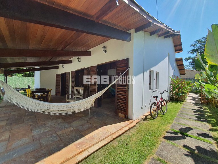 Casa para temporada em Itamambuca, a 80m do mar