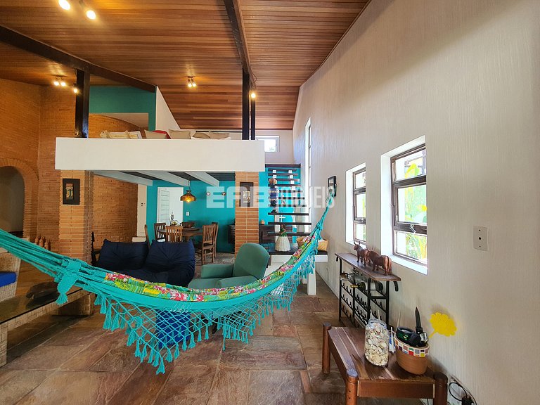 Casa para temporada em Itamambuca, a 80m do mar