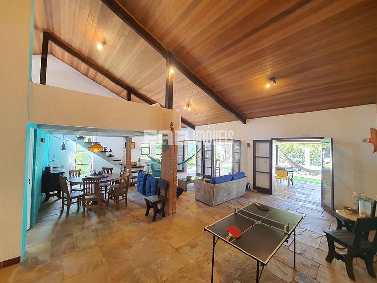 Casa para temporada em Itamambuca, a 80m do mar