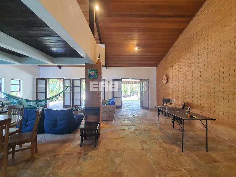 Casa para temporada em Itamambuca, a 80m do mar