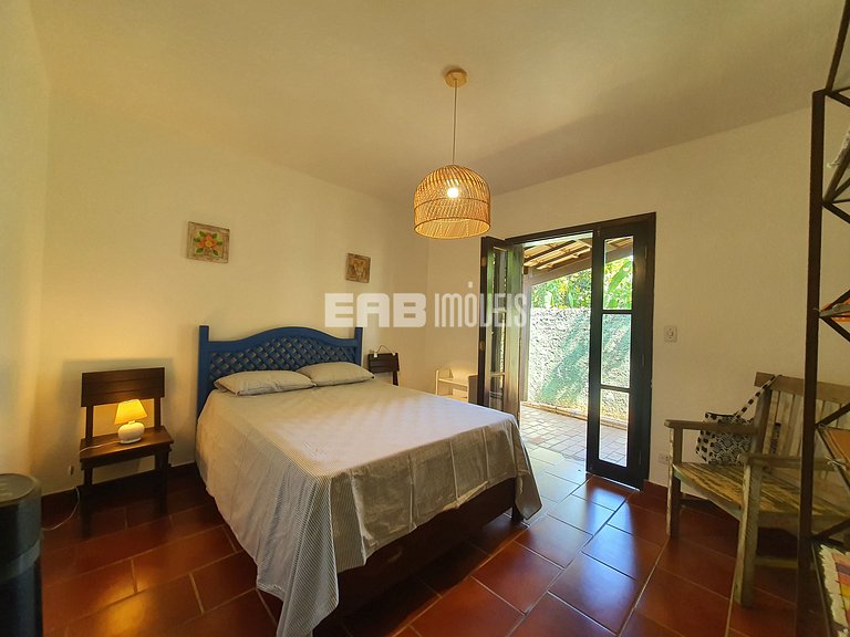 Casa para temporada em Itamambuca, a 80m do mar