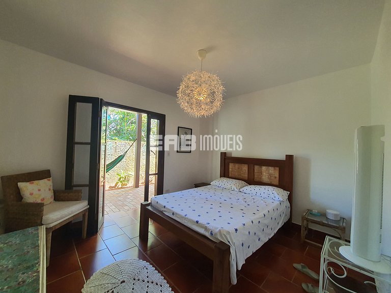 Casa para temporada em Itamambuca, a 80m do mar