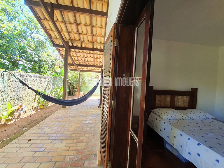 Casa para temporada em Itamambuca, a 80m do mar