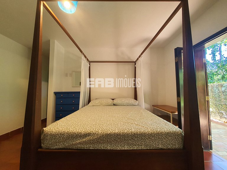 Casa para temporada em Itamambuca, a 80m do mar