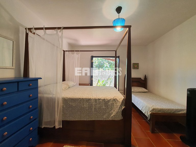 Casa para temporada em Itamambuca, a 80m do mar