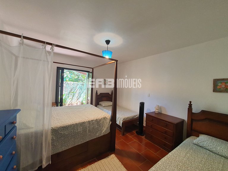 Casa para temporada em Itamambuca, a 80m do mar