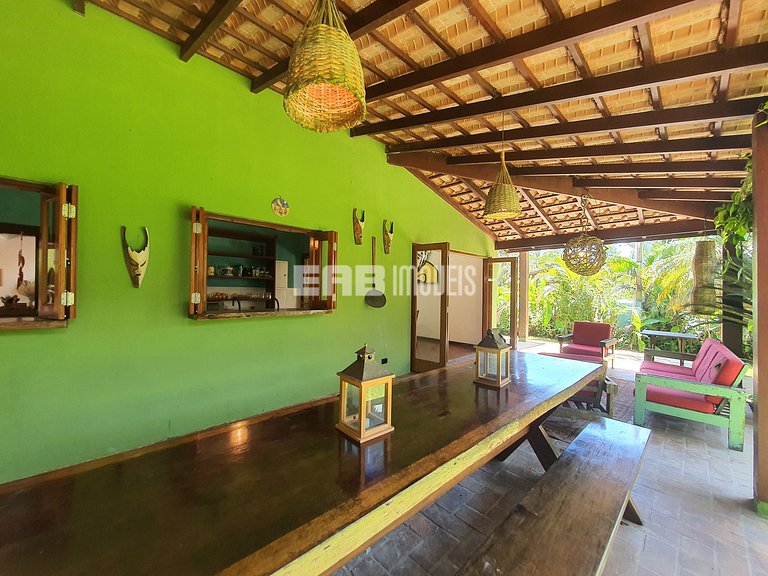 Casa a 40m do mar em Itamambuca