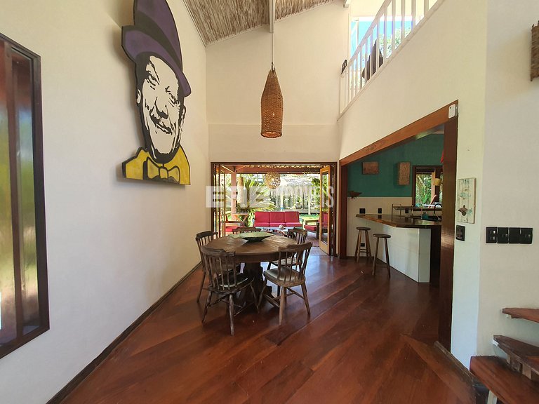 Casa a 40m do mar em Itamambuca