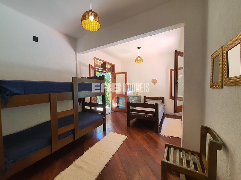 Casa a 40m do mar em Itamambuca