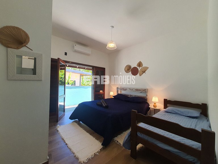 Casa a 40m do mar em Itamambuca