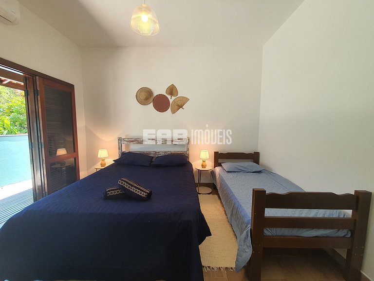 Casa a 40m do mar em Itamambuca