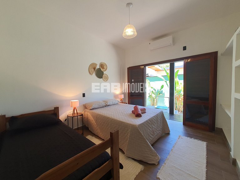 Casa a 40m do mar em Itamambuca